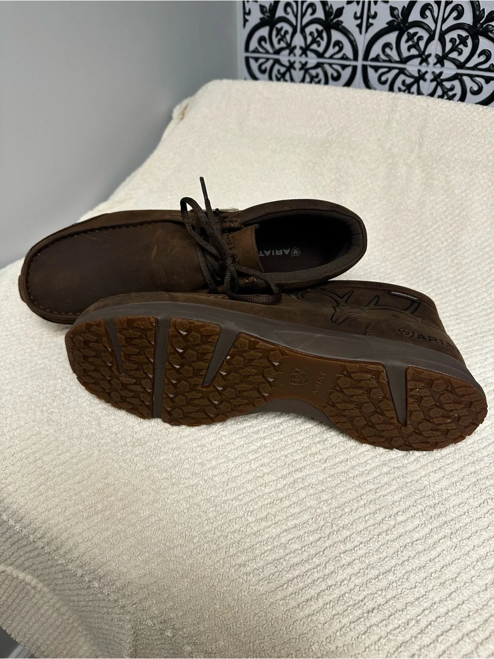 Ariat Dark Brown Suede Men's Chukka Boots